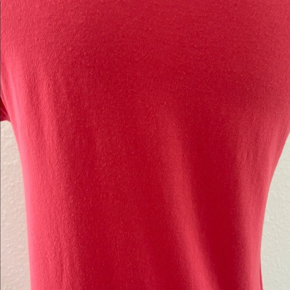 Women's Peachy Pink Peplum Top - Picture 6 of 7